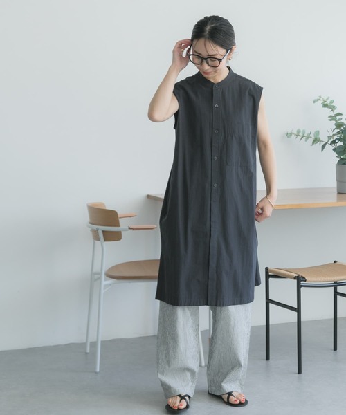 FORK&SPOON（フォークアンドスプーン）の「FORK&SPOON　サッカーストレッチイージーパンツ（その他パンツ・レディース・ブラック系その他/ブルー系その他・2/1）」の9枚目の写真