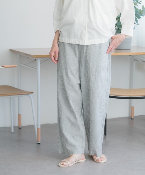 FORK&SPOON（フォークアンドスプーン）の「FORK&SPOON　サッカーストレッチイージーパンツ（その他パンツ・レディース・ブラック系その他/ブルー系その他・2/1）」の19枚目の写真