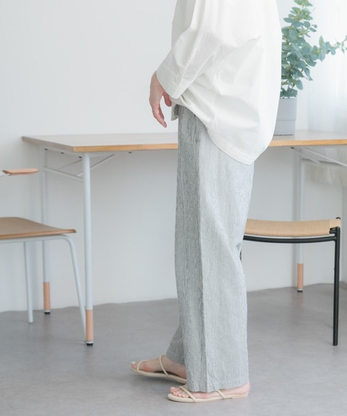 FORK&SPOON（フォークアンドスプーン）の「FORK&SPOON　サッカーストレッチイージーパンツ（その他パンツ・レディース・ブラック系その他/ブルー系その他・2/1）」の20枚目の写真