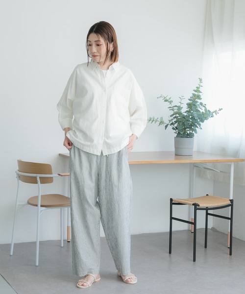 FORK&SPOON（フォークアンドスプーン）の「FORK&SPOON　サッカーストレッチイージーパンツ（その他パンツ・レディース・ブラック系その他/ブルー系その他・2/1）」の22枚目の写真