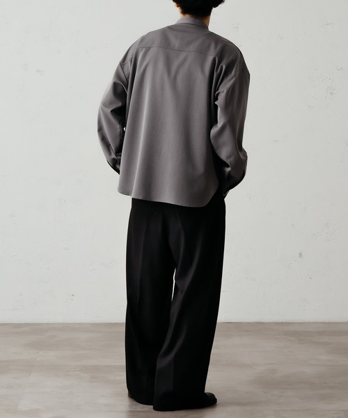 バンドカラーヨークシャツ（シャツ/ブラウス）｜epnok（エプノック）の