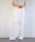 Reurie'�i���E���B�j�́u�V�A�[���b�V���[�p���c / sheer washer pants�@�V�A�[���b�V���[�p���c / sheer washer pants�@�����N�V�[ �炭���� ��l�J�W���A�� �k�� ���C�h�p���c �C�[�W�[�p���c �z���C�g �u���b�N�i�X���b�N�X�j�v�b�A�C�{���[