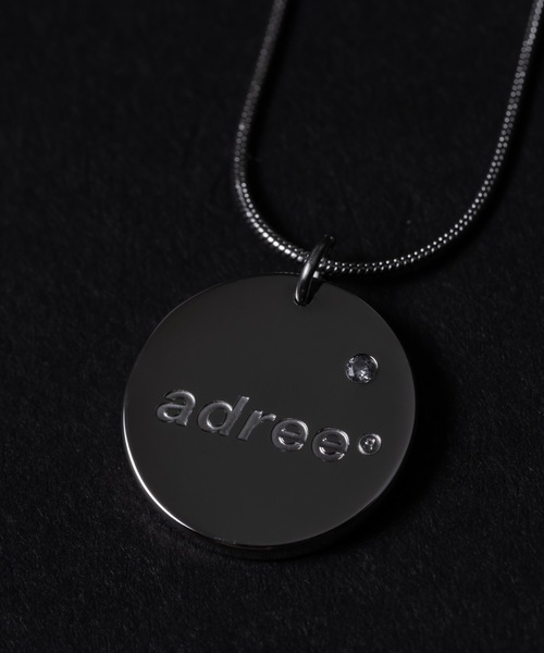 adree（アドリー）の「rhinestone coin pendant necklace/ラインストーンコインペンダントネックレス（ネックレス・レディース・シルバー・FREE）」の14枚目の写真