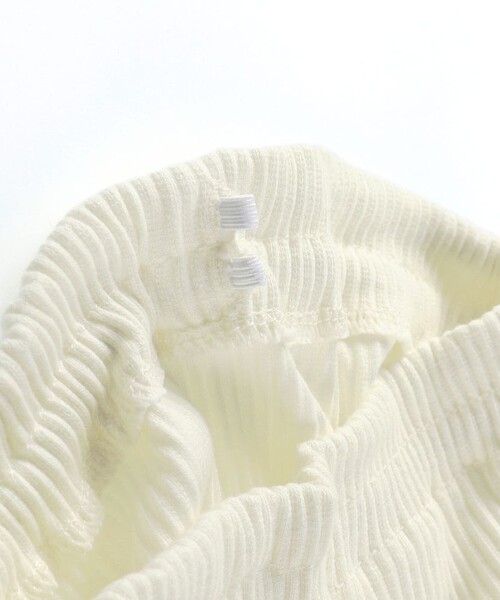 BRANSHES（ブランシェス）の「ストレッチテレコレギンス（レギンス/スパッツ・キッズ・その他/アイボリー/ブラック・100/90/150/120/110/140/130）」の8枚目の写真