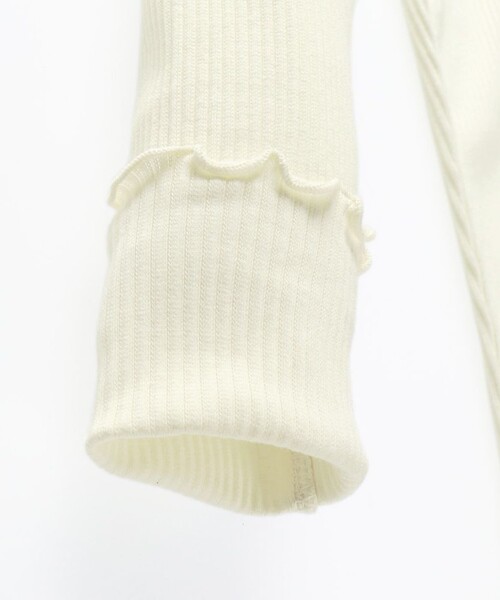 BRANSHES（ブランシェス）の「ストレッチテレコレギンス（レギンス/スパッツ・キッズ・その他/アイボリー/ブラック・100/90/150/120/110/140/130）」の10枚目の写真