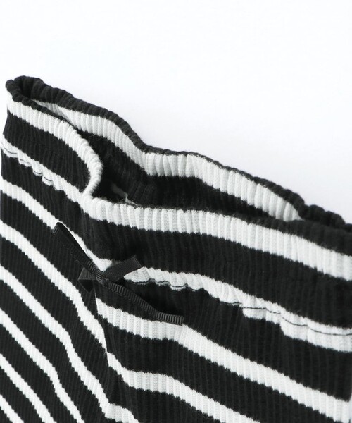 BRANSHES（ブランシェス）の「ストレッチテレコレギンス（レギンス/スパッツ・キッズ・その他/アイボリー/ブラック・100/90/150/120/110/140/130）」の21枚目の写真