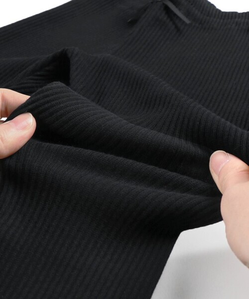 BRANSHES（ブランシェス）の「ストレッチテレコレギンス（レギンス/スパッツ・キッズ・その他/アイボリー/ブラック・100/90/150/120/110/140/130）」の19枚目の写真