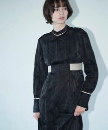 CLANE | VINTAGE FLOWER SATIN ONEPIECE(ワンピース)