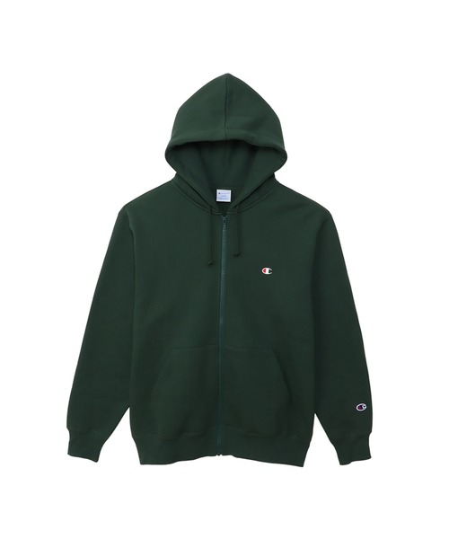 Champion(チャンピオン)の「【Champion/チャンピオン】メンズ ベーシック ジップフーデッドスウェットシャツ(パーカー・メンズ・ダークグレー/ダークグリーン/ブラック/グレー/オートミール/ネイビー・XX-LARGE/MEDIUM/X-LARGE/SMALL/LARGE)」の5枚目の写真