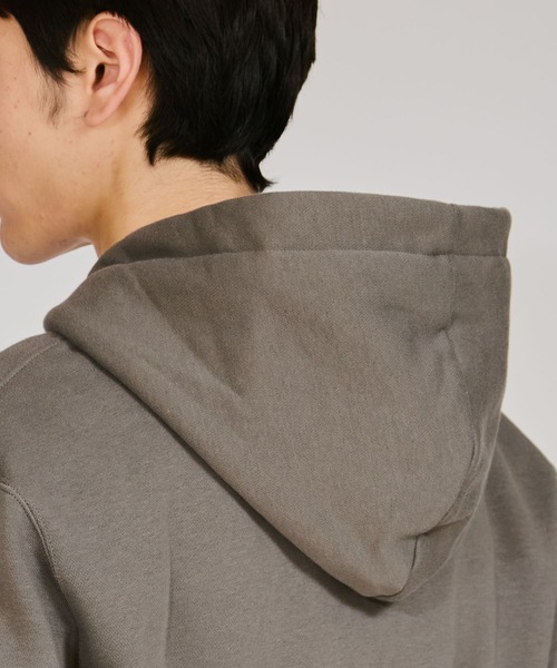 Champion(チャンピオン)の「【Champion/チャンピオン】メンズ ベーシック ジップフーデッドスウェットシャツ(パーカー・メンズ・ダークグレー/ダークグリーン/ブラック/グレー/オートミール/ネイビー・XX-LARGE/MEDIUM/X-LARGE/SMALL/LARGE)」の10枚目の写真