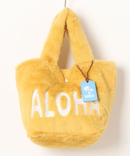 Kahiko（カヒコ）の「【Kahiko】フアロハミニトートバッグ（トートバッグ・レディース・ホワイト/イエロー/ベージュ/ターコイズブルー/パープル・FREE）」の5枚目の写真