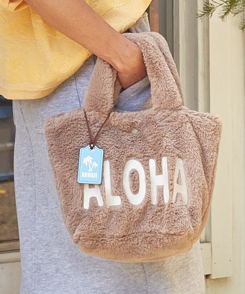 Kahiko（カヒコ）の「【Kahiko】フアロハミニトートバッグ（トートバッグ・レディース・ホワイト/イエロー/ベージュ/ターコイズブルー/パープル・FREE）」の3枚目の写真