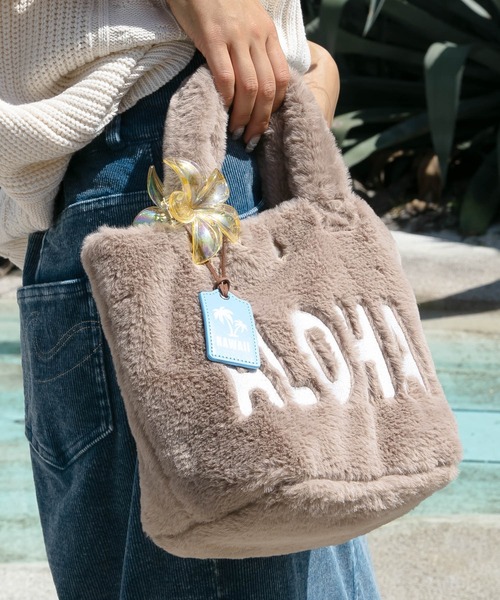 Kahiko（カヒコ）の「【Kahiko】フアロハミニトートバッグ（トートバッグ・レディース・ホワイト/イエロー/ベージュ/ターコイズブルー/パープル・FREE）」の12枚目の写真