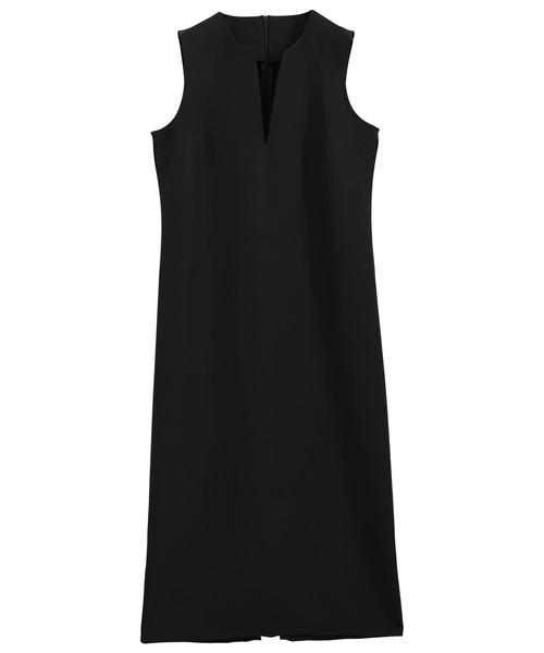 nouvellemoi（ヌーベルモイ）の「スキッパーロングジャンパースカート（ジャンパースカート・レディース・ブラック/ブルーグレー/ベージュ/ダークグリーン・M/L）」の21枚目の写真