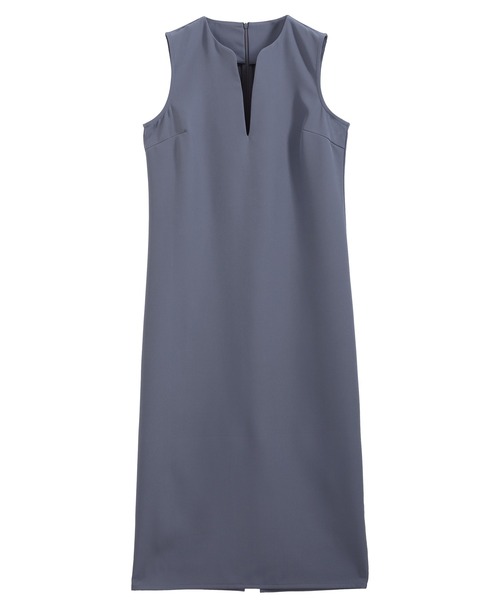 nouvellemoi（ヌーベルモイ）の「スキッパーロングジャンパースカート（ジャンパースカート・レディース・ブラック/ブルーグレー/ベージュ/ダークグリーン・M/L）」の22枚目の写真