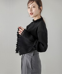 La-gemme | キャンディー袖シアーブラウス(シャツ/ブラウス)