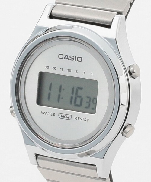 BEAMS BOY(ビームスボーイ)の「CASIO_LA-700(デジタル腕時計・レディース・シルバー・ONE SIZE)」の4枚目の写真