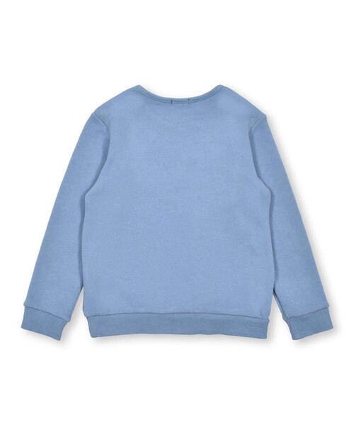 BeBe（ベベ）の「ベア裏毛リボントレーナー(80~150cm)（スウェット・キッズ・ブルー/パープル・120cm/110cm/150cm/140cm/100cm/130cm/90cm/80ｃｍ）」の10枚目の写真