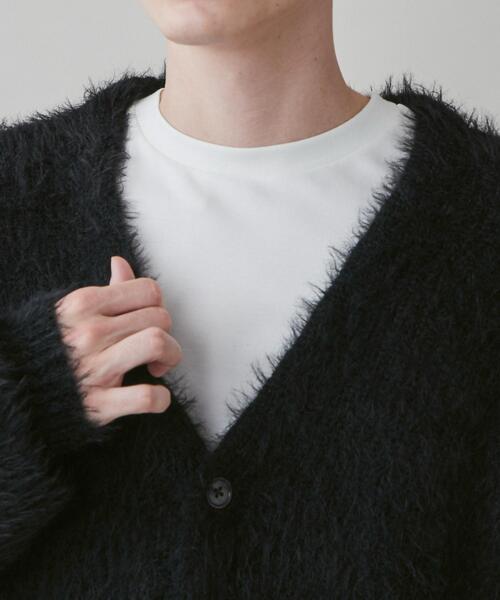 LUCY（ルーシー）の「LUCY/フェザーカーディガン（カーディガン/ボレロ・メンズ・ブルー/ブラック/ベージュ・MEDIUM/LARGE）」の17枚目の写真