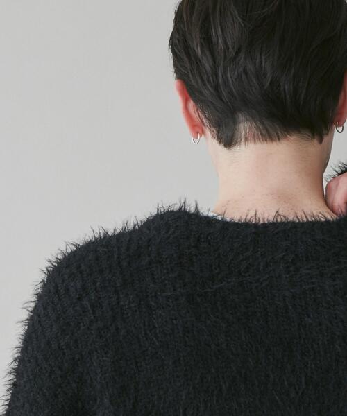 LUCY（ルーシー）の「LUCY/フェザーカーディガン（カーディガン/ボレロ・メンズ・ブルー/ブラック/ベージュ・MEDIUM/LARGE）」の20枚目の写真