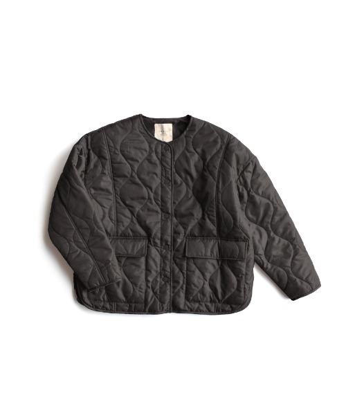 sunnytheoryノーカラージャケット zootie（ズーティー）の「【蓄熱ダウンでポカポカ】サニーヒート