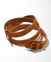 CAHLUMN | CAHLUMN/カウラム Water buffalo Leather Belt/ウォーター バッファロー レザーベルト(ベルト)