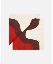 marimekko(}bR)Seireeni / dark red L.napkin(Lb`c[)