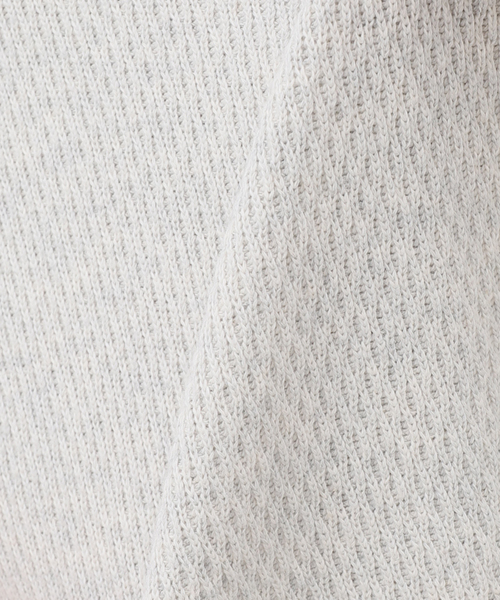 JOURNAL STANDARD relume（ジャーナルスタンダード　レリューム）の「ヘビーハニカム クルーネック（Tシャツ/カットソー・メンズ・アイボリー/ブラック/ホワイト/グレー・LARGE/MEDIUM）」の11枚目の写真