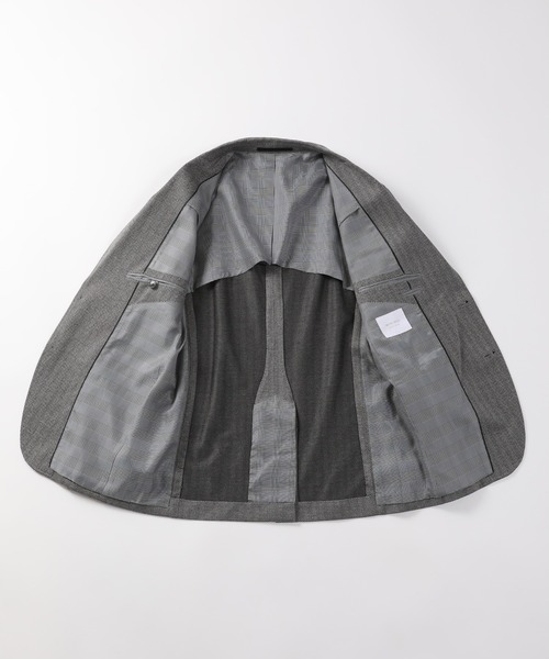 MEN'S BIGI(メンズビギ)の「【ACTIVE TAILOR】ヘリンボーンテーラードジャケット(テーラードジャケット・メンズ・グレー/ネイビー・02/03/04/01)」の18枚目の写真