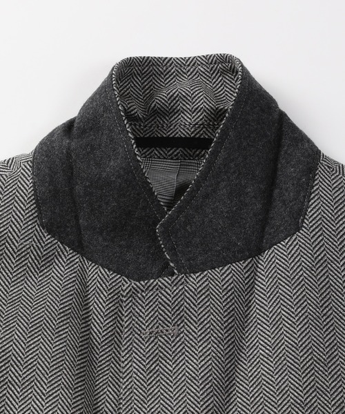 MEN'S BIGI(メンズビギ)の「【ACTIVE TAILOR】ヘリンボーンテーラードジャケット(テーラードジャケット・メンズ・グレー/ネイビー・02/03/04/01)」の12枚目の写真