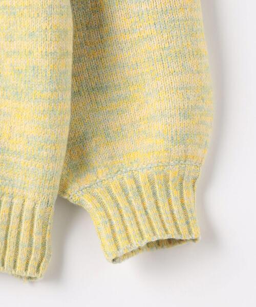 green label relaxing（グリーンレーベルリラクシング）の「TJ フェアアイル柄 プルオーバー（ライム）140cm-150cm（ニット/セーター・キッズ・ライム・150cm/140cm）」の5枚目の写真