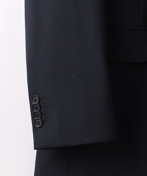 green label relaxing（グリーンレーベルリラクシング）の「REDA トロピカルムジ 2B RV スーツジャケット（スーツジャケット・メンズ・ネイビー/ロイヤルブルー/ダークブラウン/ブラック・46/44/42/50/48/52）」の12枚目の写真