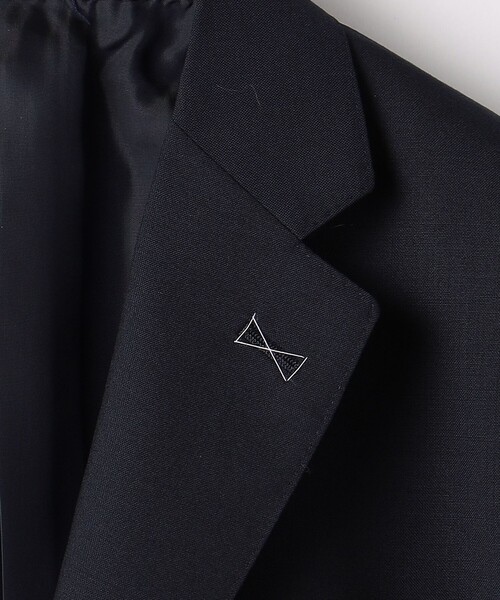 green label relaxing（グリーンレーベルリラクシング）の「REDA トロピカルムジ 2B RV スーツジャケット（スーツジャケット・メンズ・ネイビー/ロイヤルブルー/ダークブラウン/ブラック・46/44/42/50/48/52）」の14枚目の写真