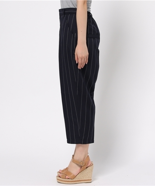 WEGO（ウィゴー）の「WEGO/センタープレスクロップドパンツ（その他パンツ・レディース・ブルー系その他/ホワイト系その他/グレー/ブラック・FREE）」の16枚目の写真