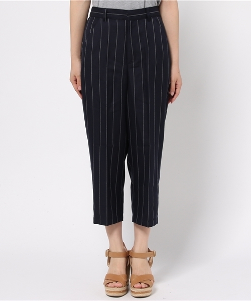 WEGO（ウィゴー）の「WEGO/センタープレスクロップドパンツ（その他パンツ・レディース・ブルー系その他/ホワイト系その他/グレー/ブラック・FREE）」の12枚目の写真