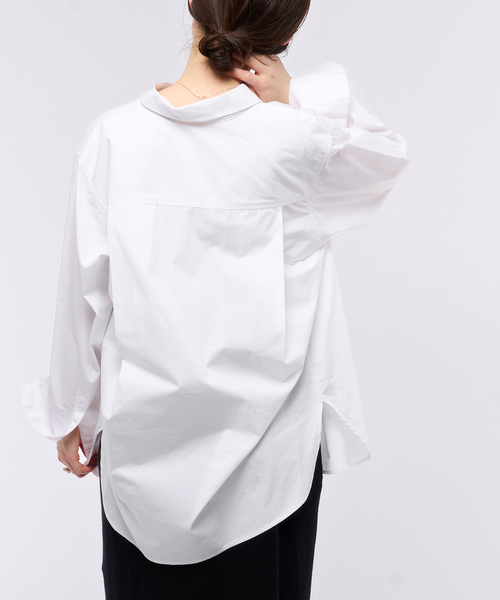 新品 IENA BASICレギュラーシャツ フリー ホワイト レディース IENA（イエナ）の「BASICレギュラーシャツ（シャツ/ブラウス）」 - WEAR