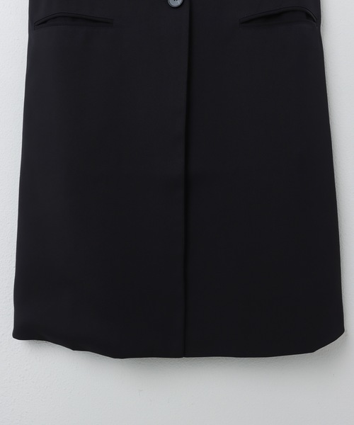 evernavy(エバーネイビー)の「ロングジレジャケット(ベスト・レディース・ダークネイビー・M)」の20枚目の写真