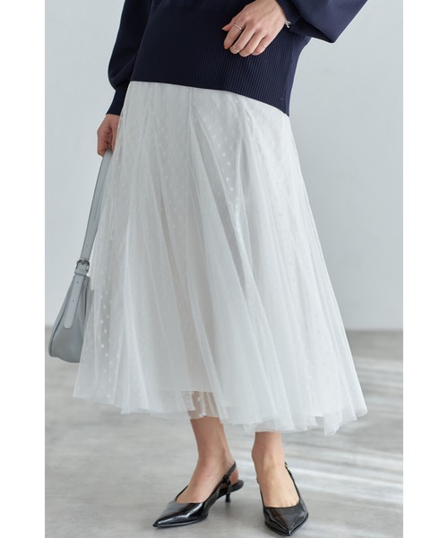 コンビドットチュールスカート（スカート）｜&. NOSTALGIA（アンド