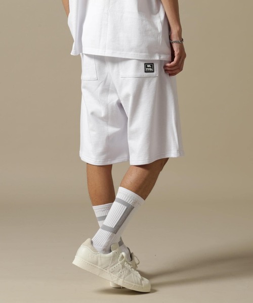 【WEB&DEPOT限定】WHITELAND/ホワイトランド/OWL/MINI SILICON SWT SHORTS/スウェットショーツ（スウェットパンツ）｜WHITELAND（ホワイトランド）