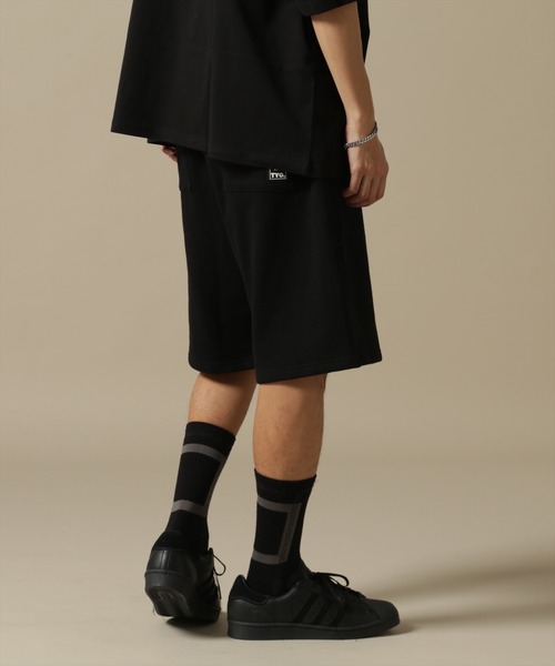 【WEB&DEPOT限定】WHITELAND/ホワイトランド/OWL/MINI SILICON SWT SHORTS/スウェットショーツ（スウェットパンツ）｜WHITELAND（ホワイトランド）スウェットパンツ