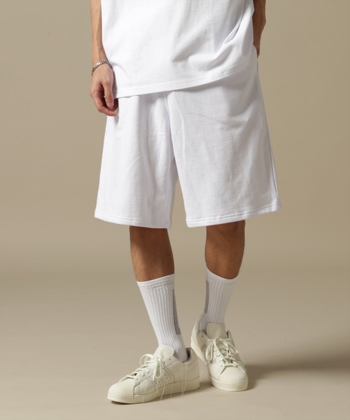 【WEB&DEPOT限定】WHITELAND/ホワイトランド/OWL/MINI SILICON SWT SHORTS/スウェットショーツ（スウェットパンツ）｜WHITELAND（ホワイトランド）
