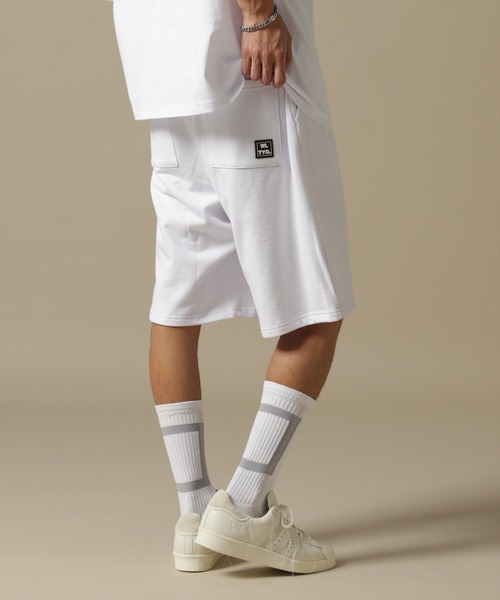 【WEB&DEPOT限定】WHITELAND/ホワイトランド/OWL/MINI SILICON SWT SHORTS/スウェットショーツ（スウェットパンツ）｜WHITELAND（ホワイトランド）