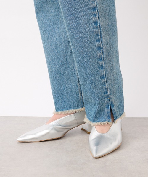 RIVE DROITE（リヴドロワ）の「低身長サイズあり/MONN.:. ストレートデニム（デニムパンツ・レディース・ブルー・34/36/38/40）」の14枚目の写真