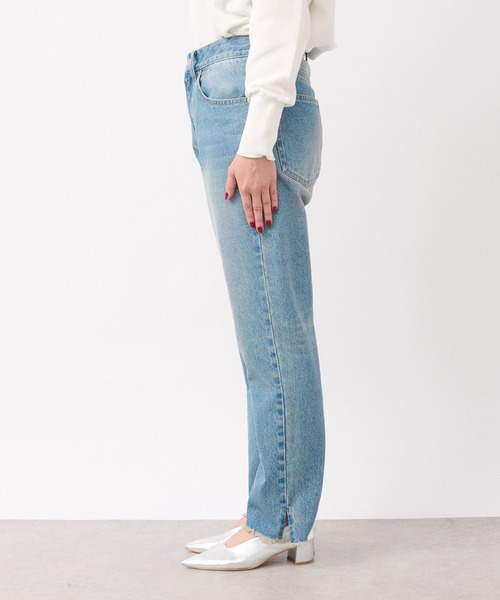 RIVE DROITE（リヴドロワ）の「低身長サイズあり/MONN.:. ストレートデニム（デニムパンツ・レディース・ブルー・34/36/38/40）」の9枚目の写真