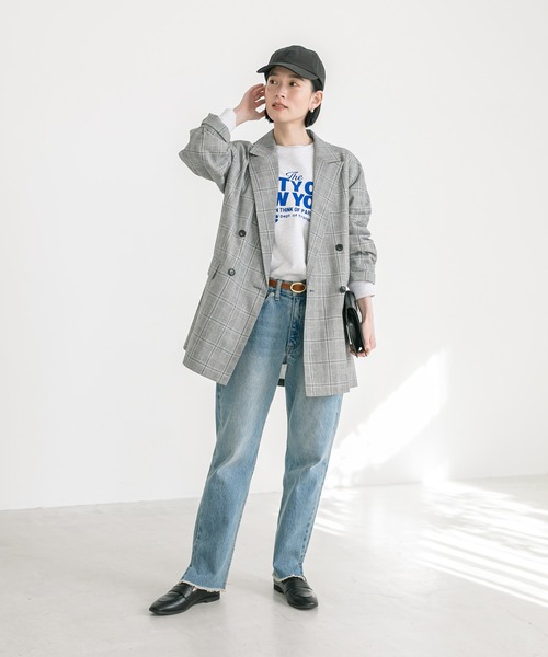 RIVE DROITE（リヴドロワ）の「低身長サイズあり/MONN.:. ストレートデニム（デニムパンツ・レディース・ブルー・34/36/38/40）」の18枚目の写真