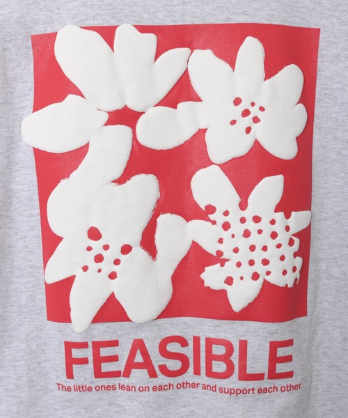 ★MEDM★ロゴ カジュアル ミニフラワー 半袖Tシャツ/送料込 ☆MEDM☆ロゴ カジュアル ミニフラワー 半袖Tシャツ/送料込 (MR