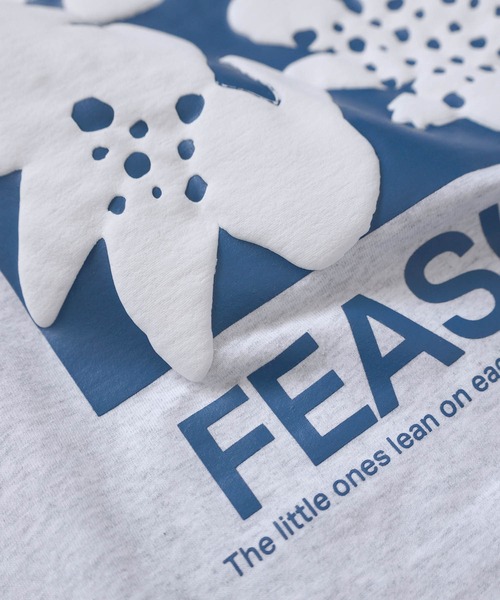 ANME（アンメ）の「前後ロゴ入りフラワープリント半袖Tシャツ（Tシャツ/カットソー・レディース・ホワイト系その他2/グレー系その他/グレー系その他2/ホワイト系その他・M/L/XL）」の17枚目の写真