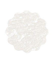 Francfranc（フランフラン）の「カラーマーブル コースター ホワイト（ランチョンマット/テーブルウェア）」