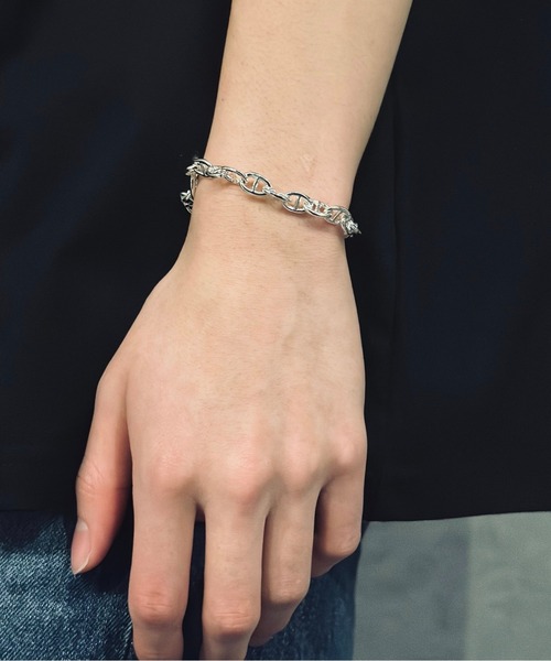 Burner(バーナー)の「【OKUOKU 0909】ブレスレット oku-bra-00234(ブレスレット・メンズ・シルバー・20/22)」の16枚目の写真
