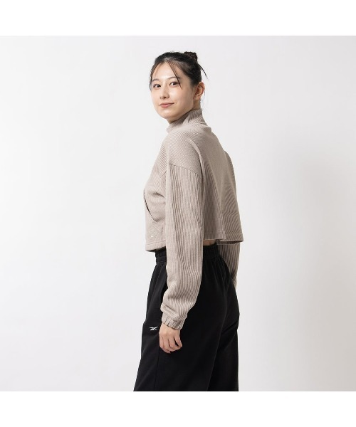 Reebok（リーボック）の「クラシック ワッフル カバーアップ / CL WDE WAFFLE COVERUP（その他トップス・レディース・ベージュ/ブラック/ピンクベージュ・LARGE/MEDIUM/SMALL/X-LARGE）」の4枚目の写真